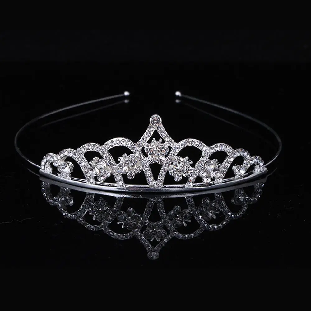 Elegant Rhinestone Crown Headband