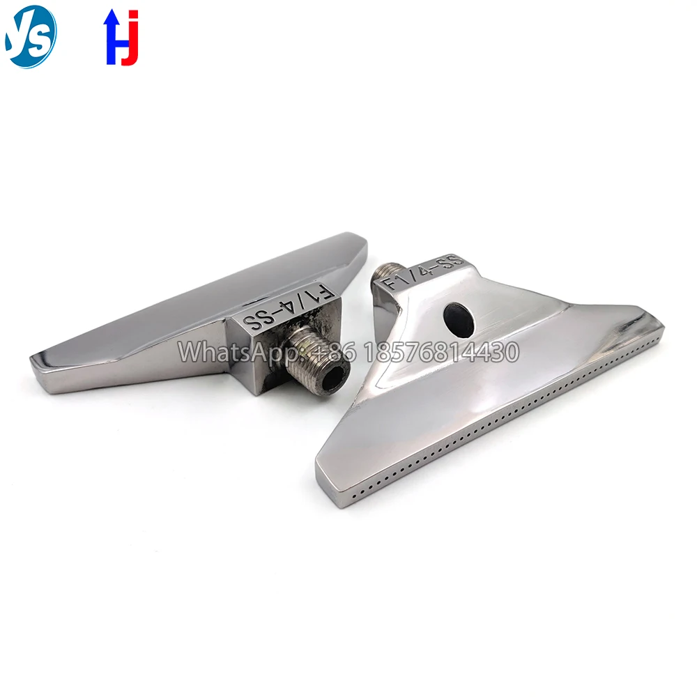 48 Hole Blowing Sand Blasting Nozzle Aluminum Alloy Plastic 110mm Comb Type Air Knife Drying Flat Blowing Spray Nozz