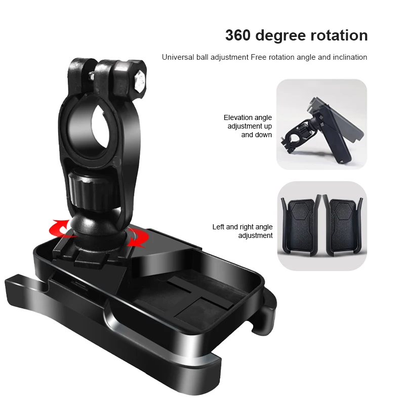 Baby Stroller Handle Bar Phone Bracket Mum Dad Handfree Mobile Phone Support Universal for Motorcycle Handlebar Cellphone Holder stroller accessories