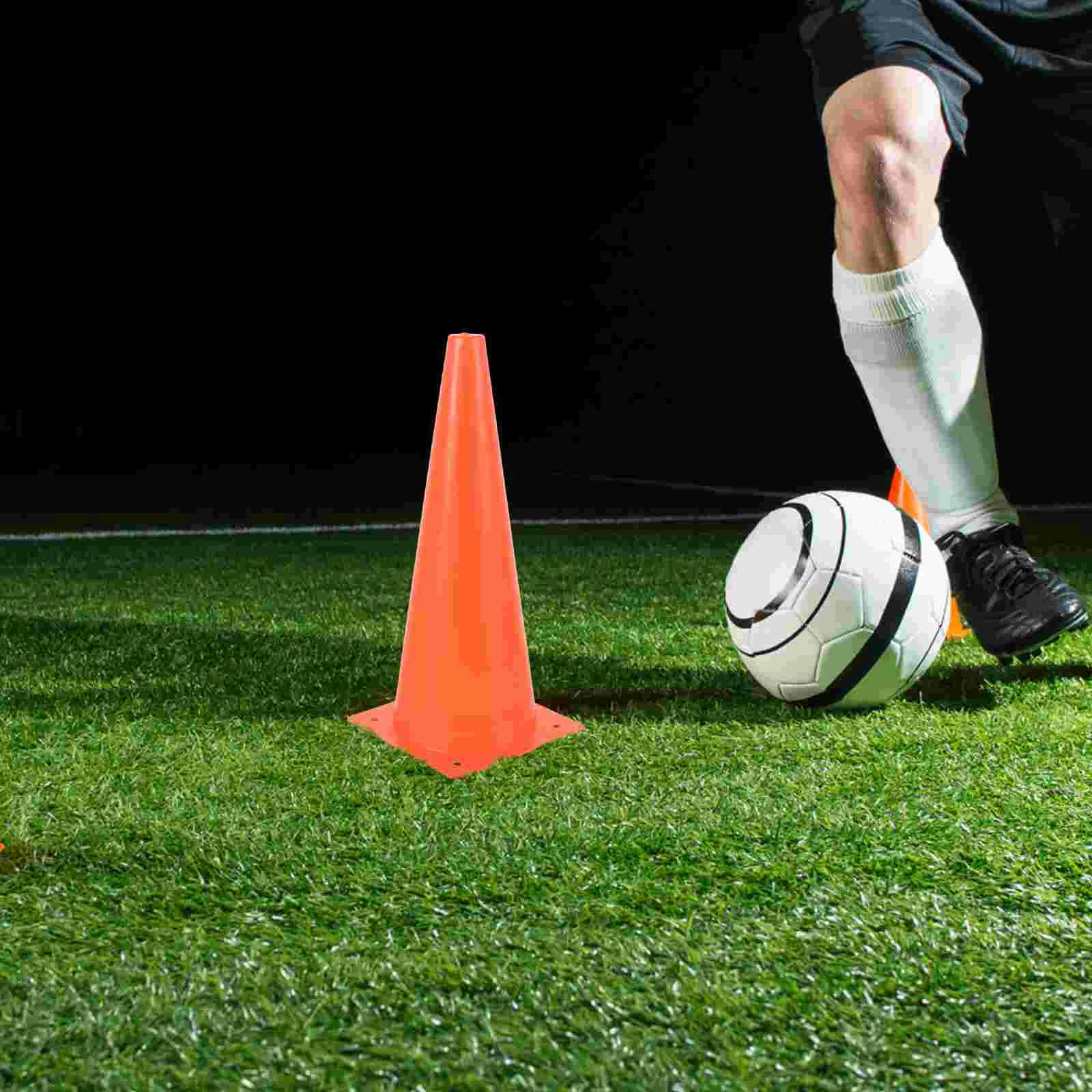 4 Pcs Safety Cone for Soccer Practice Training Road Obstacle Football Traffic Supplies soccer training cones