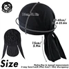 Musion Durag for Men Cycling Pirate Hat Breathable Mesh Pirate Bandana Cap Sweat Absorbent Helmet Inner Head Cover Skull Cap for 2