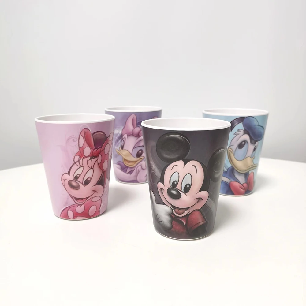 Lot de 4 Gobelets Disney : Mickey, Minnie, Donald, Daisy
