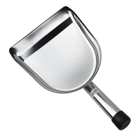 Mini Stainless Steel Garbage Shovel Small Handheld Dustpan Portable Tool for Home Bedroom Office Desktop Trash Cleaning Gadget 2