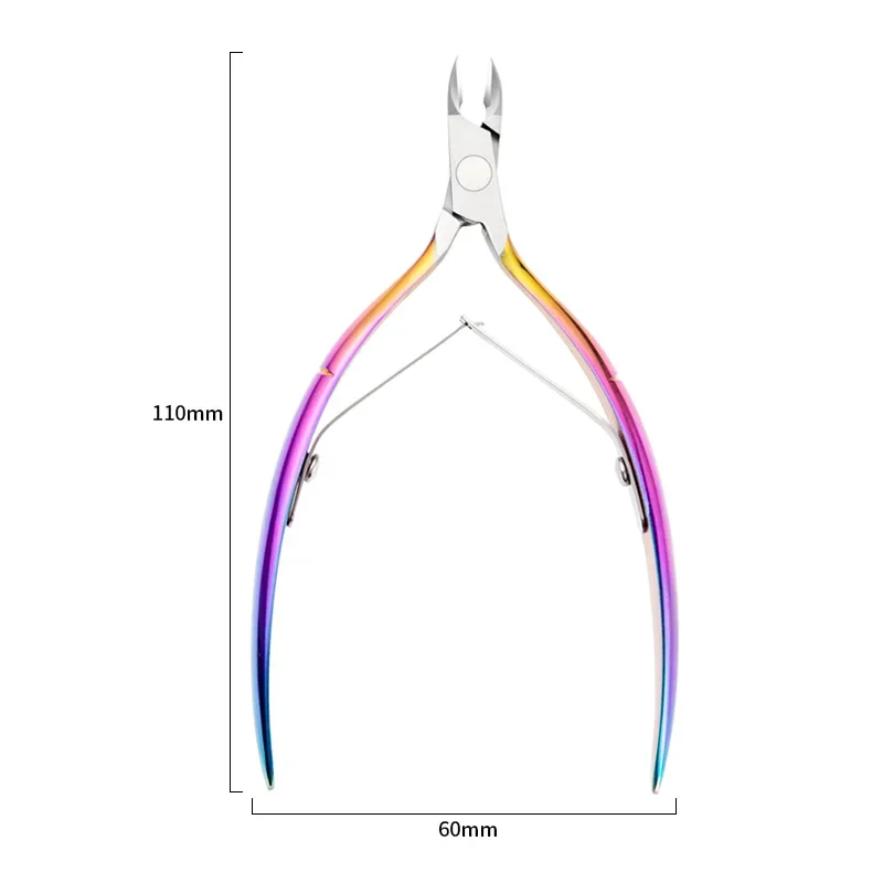 Nail Cuticle Nipper Scissors Stainless Steel Manicure Clipper Dead Skin Remover Professional Cuticle Pliers Cutters Tools 4