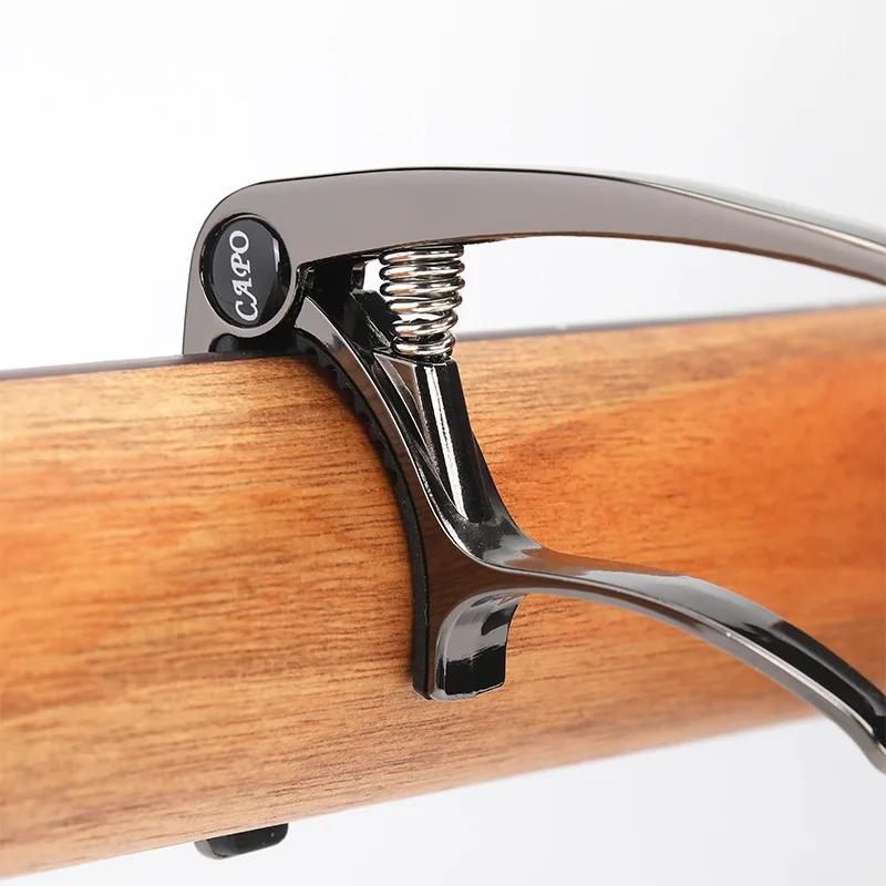 Premium Aluminum Alloy Guitar Capo - Professional Key Trigger for Acoustic & Electric Instruments