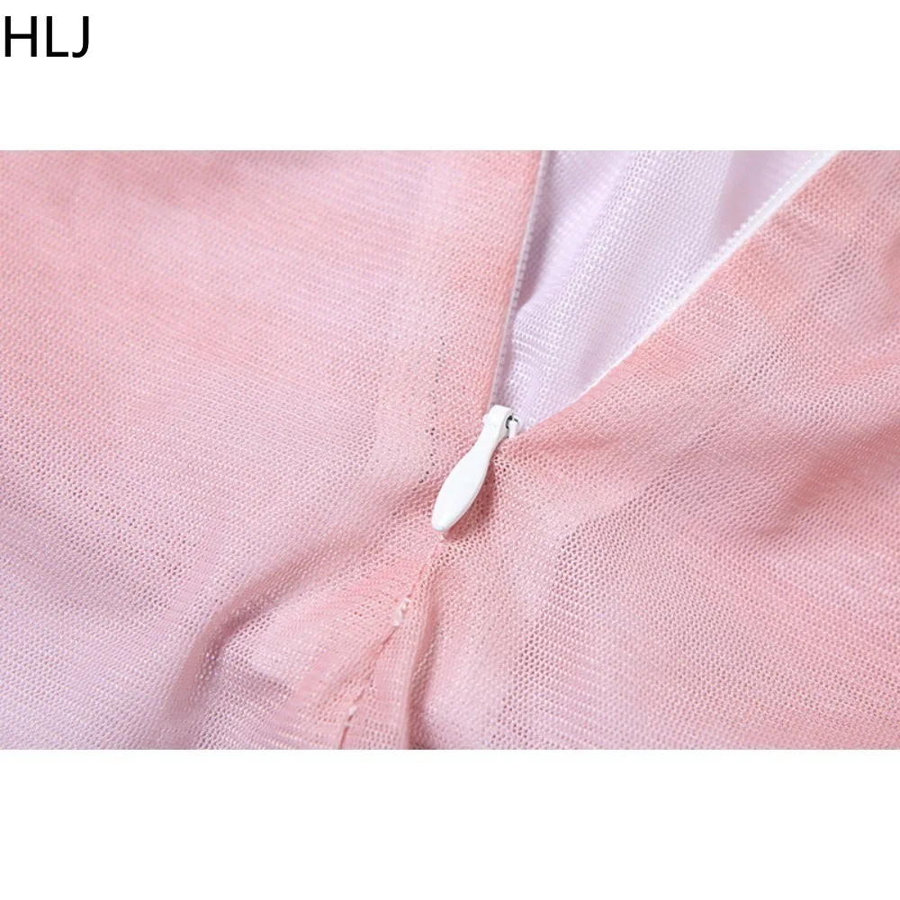 HLJ Fashion Y2K Trend Streetwear Women Printing Round Neck Long Sleeve Bodycon Rompers Summer New Female Slim Sporty Jumpsuits