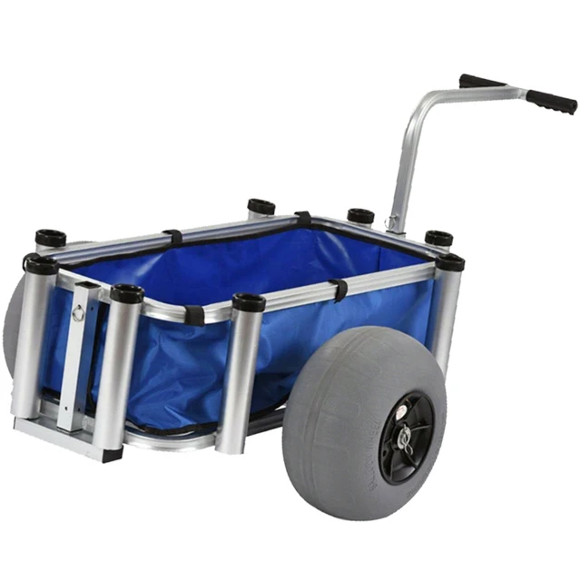 Best Beach Cart For Surf Fishing - Surf Carts With Balloon Tires