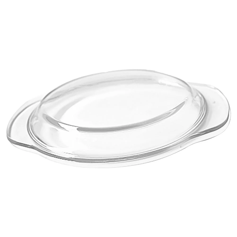 Microwave Oven Glass Lid Covers Anti Splatter Plate Food Pot Steamer for Use Dish 3