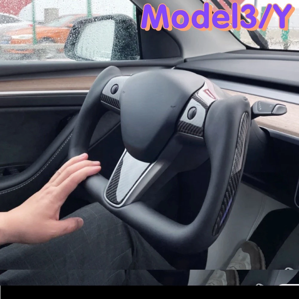 【値下】Tesla ステアリングホイール 本体 テスラモデル用にパーソナライズされた熱ステアリングホイール