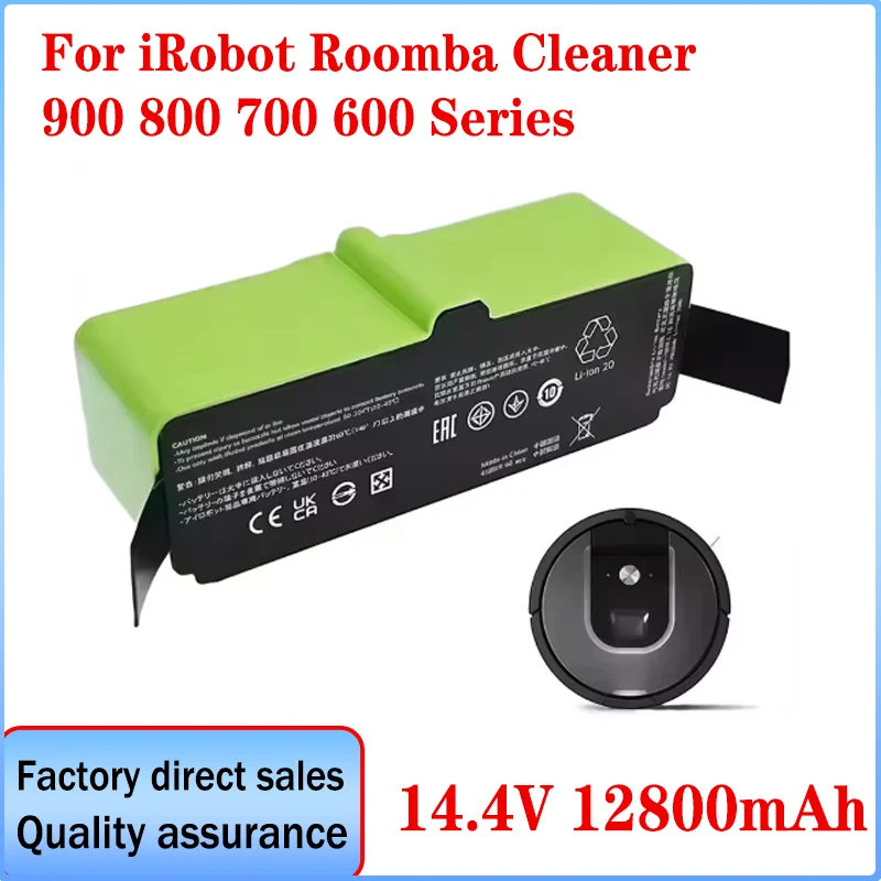 Bateria de aspirador para iRobot Roomba, baterias Li-Ion, 14.4V, 3800mAh, 500, 600, 700, 800 Bateria de aspirador para iRobot Roomba, baterias Li-Ion, 14.4V, 3800mAh, 500, 600, 700, 800