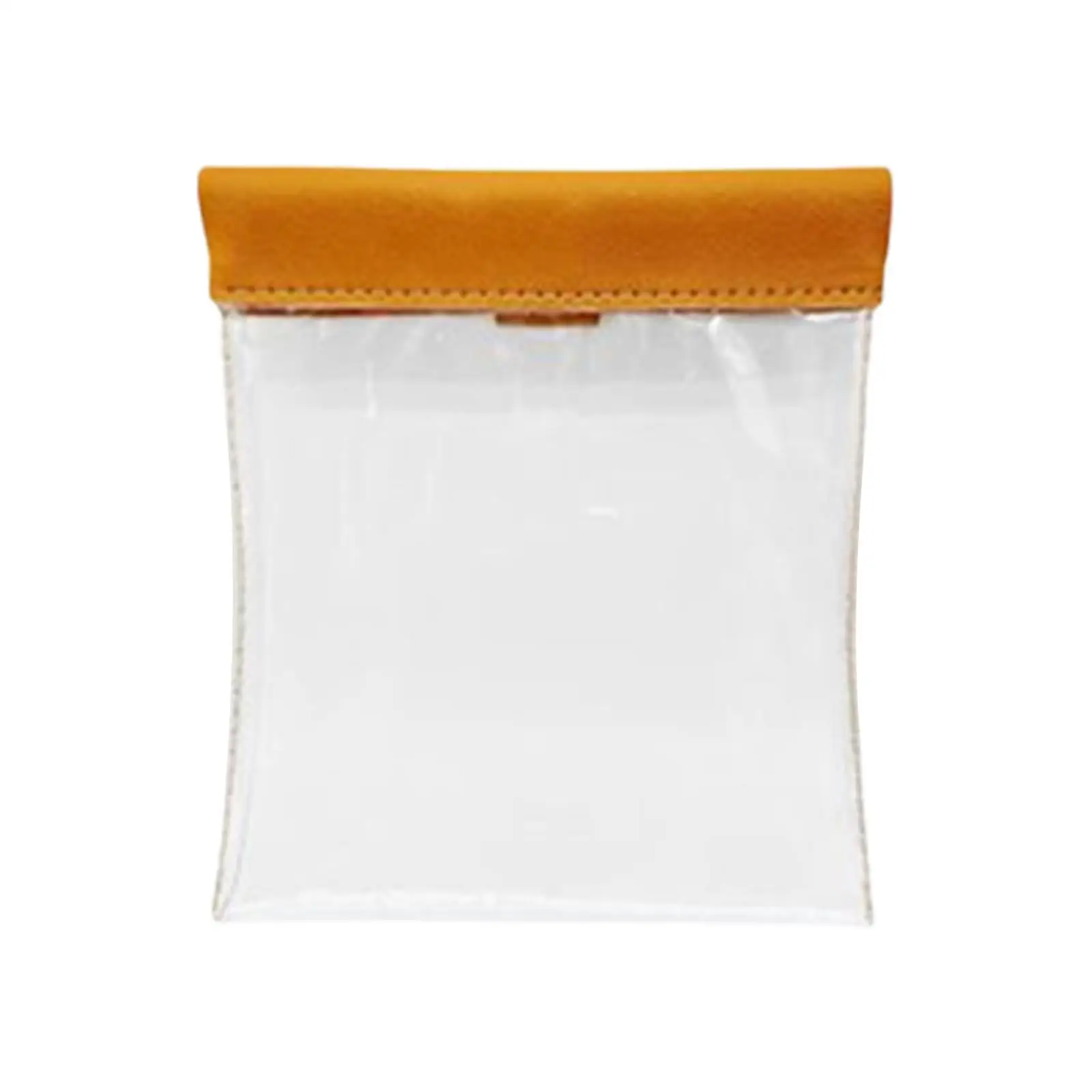 Golf Pouch Bag PVC Hanging Durable Visible Portable Golf Ball Bag for Keys