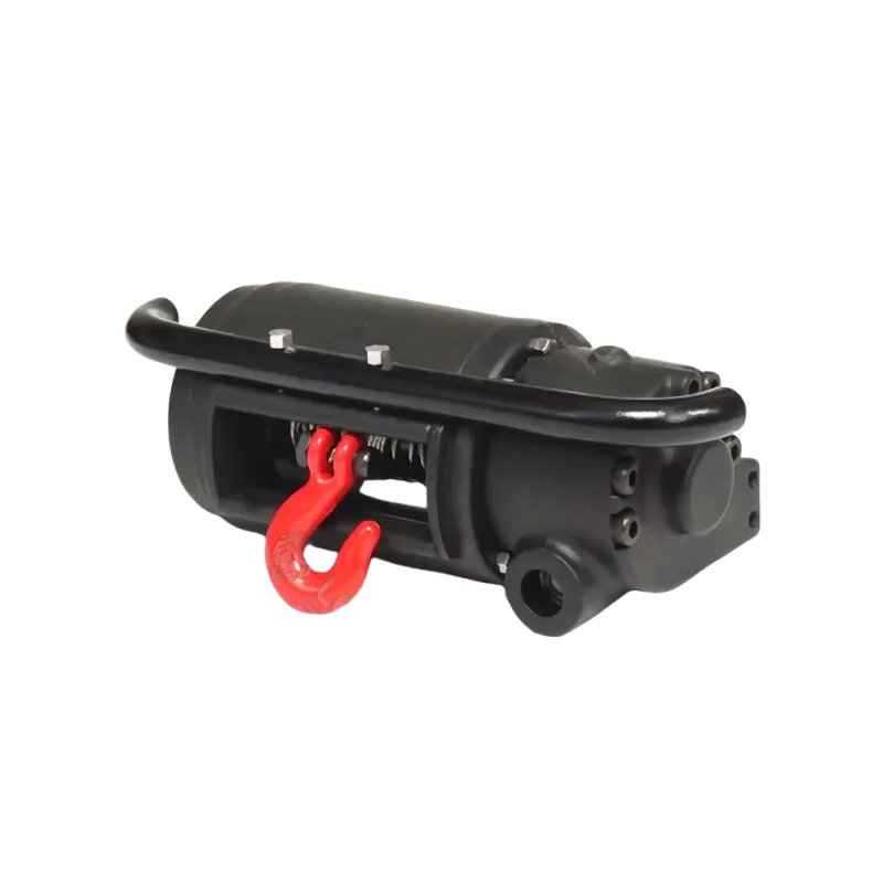 Electric Winch for 1/14 Tamiya RC Truck SCANIA Benz MAN VOLVO Trailer Tractor 1/10 Agricultural Vehicles UM406 Cars DIY Parts 5