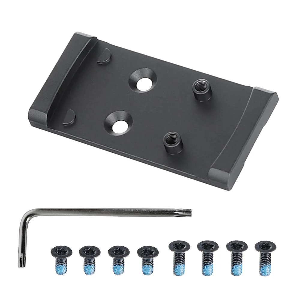 Red Dot Sight ohhunt Red Dot Adapter Plate Compatible with 407K 507K EPS Carry RomeoZero and RD U1