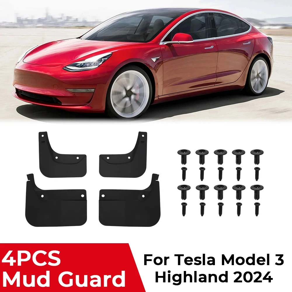 Брызговики для Tesla Model 3 Highland 2024