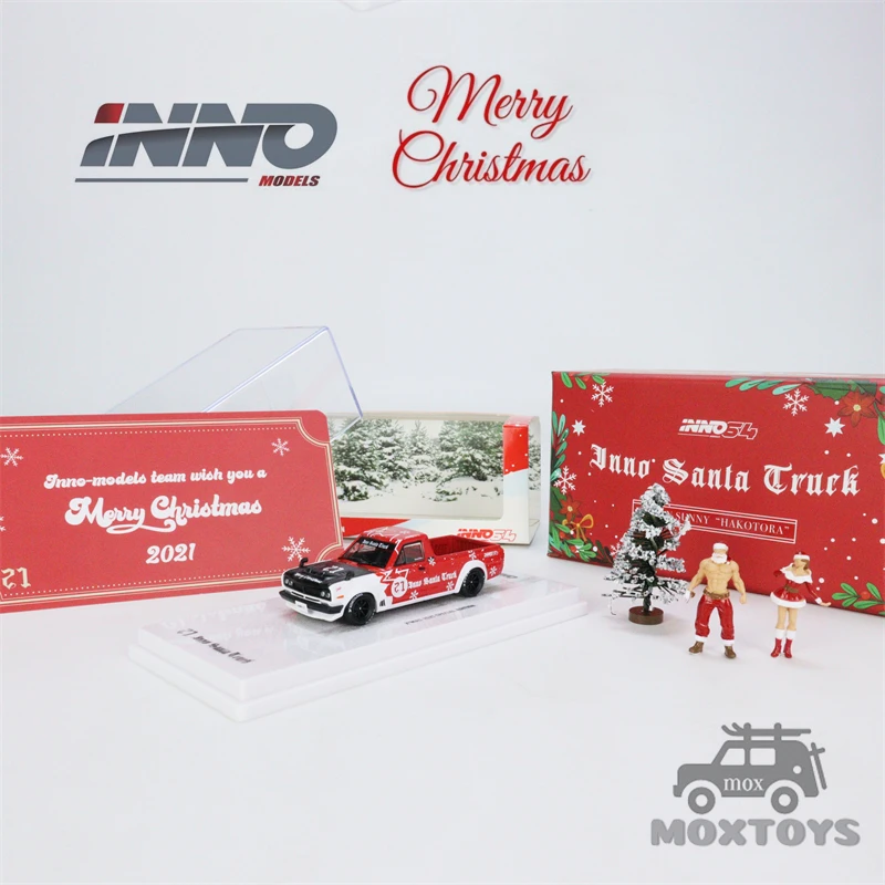 

INNO 1:64 NISSAN SUNNY HAKOTORA 2021 X‘Mas Special Edtion Diecast Model Car