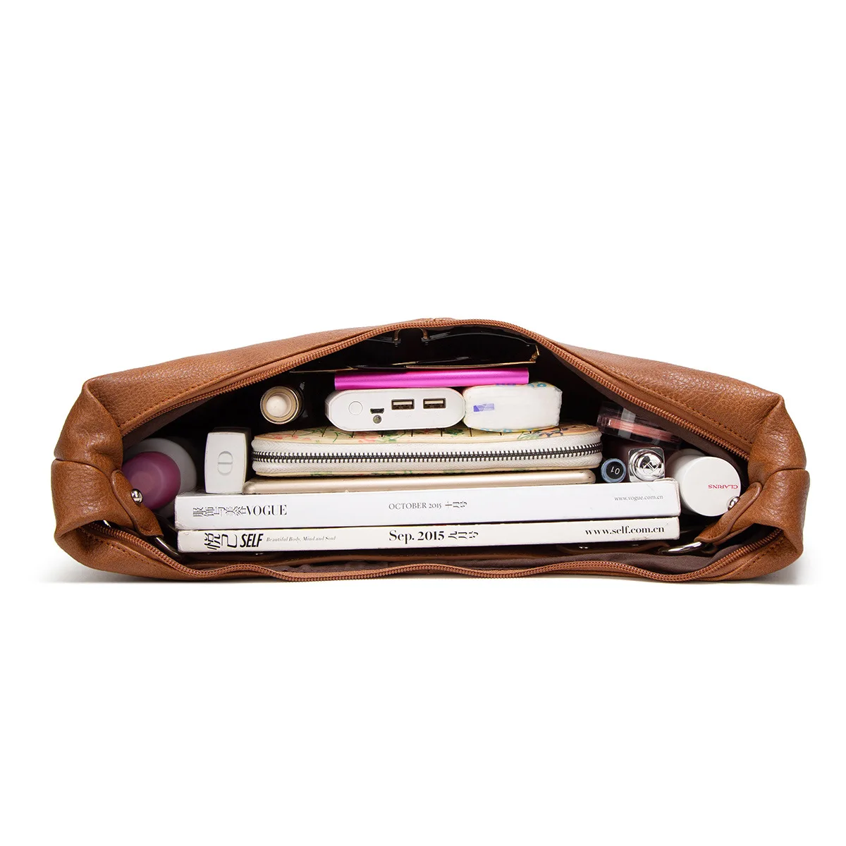 Women's bag spring/summer  new European and American fashion shoulder bag casual retro tote big bag crossbody bag