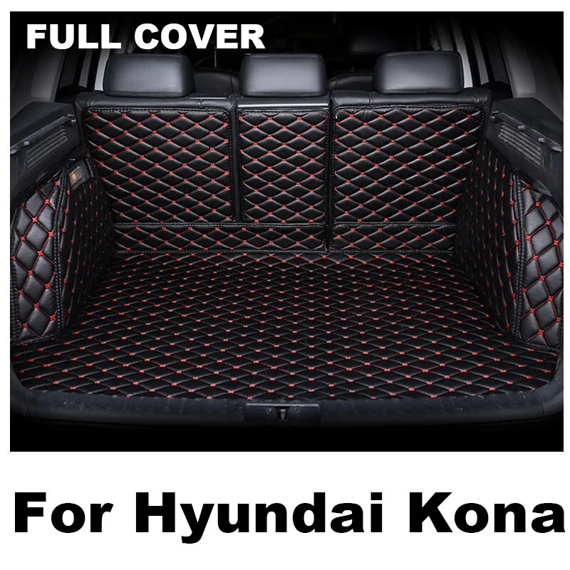 Powerty Cargo Cover Compatible with Hyundai Kona 2018-2023 Accessories  Trunk Cover Trunk Security Shield Shade Black (Can Withstand Load)