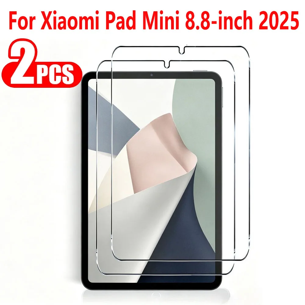 Premium Tempered Glass Screen Protector for 8.8 Inch Tablets - 2 Pack, 9H Hardness, Bubble-Free Installation
