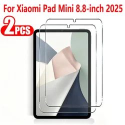 Premium Tempered Glass Screen Protector for 8.8 Inch Tablets - 2 Pack, 9H Hardness, Bubble - Free Installation (2PC - Xiaomi Pad Mini)
