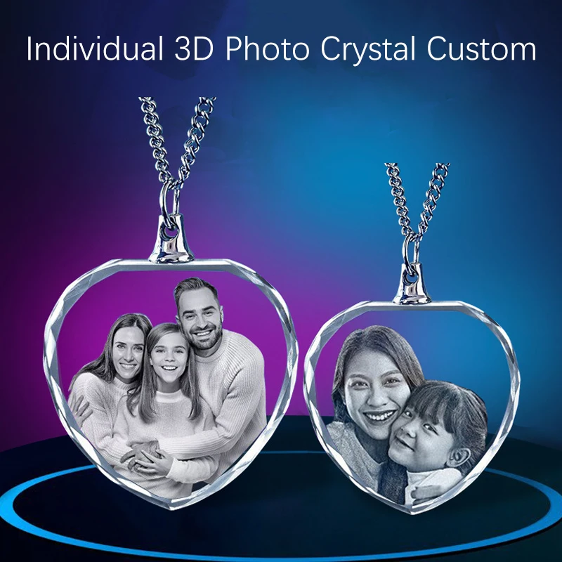 3D Memorial Necklace with Picture 2 | 3D Memorial Necklace with Picture 2