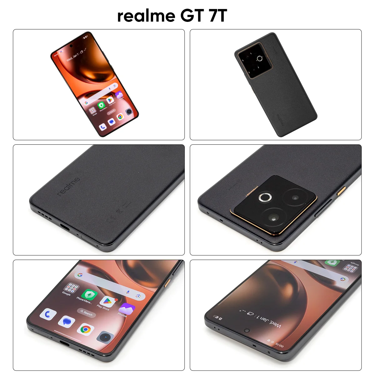 realme GT 7TSmartphone 5G 2025 Nuovo Mediatek 8400-Max 7000Mah Titan Batteria 120W Ultra Charge 6.8'' 120Hz Display Versione globale - immagine 5