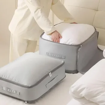 Borsa portaoggetti per piumino con organizzatore a compressione automatica Borse organizer per spostamento a compressione automatica di grande capacità Borse per spostamento resistenti 1
