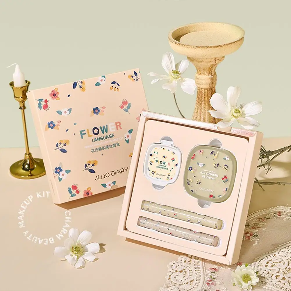 Makeup Sets Lace Vintage Angel Glitter Eyeshadow Palette Set Make Up Eyeshadow Kit Box Highlight Glitter Blush Make Up Set