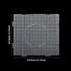 5mm Fuse Beads Pegboards Large Plastic Bead Pegboard Fuse Beads Boards with Beads Square Peg Boards Kit for Kids DIY Craft Beads 2