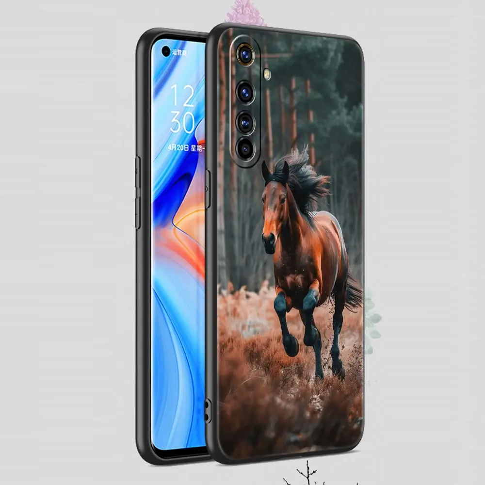 Horses Galloping Design Phone Case Cover