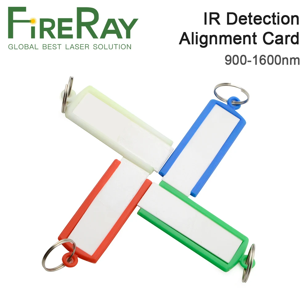 FireRay IR 감지 정렬 카드 900-1600nm 적외선 조광기 시각화기 교정기 YAG 섬유 레이저 기계용 세라믹 플레이트