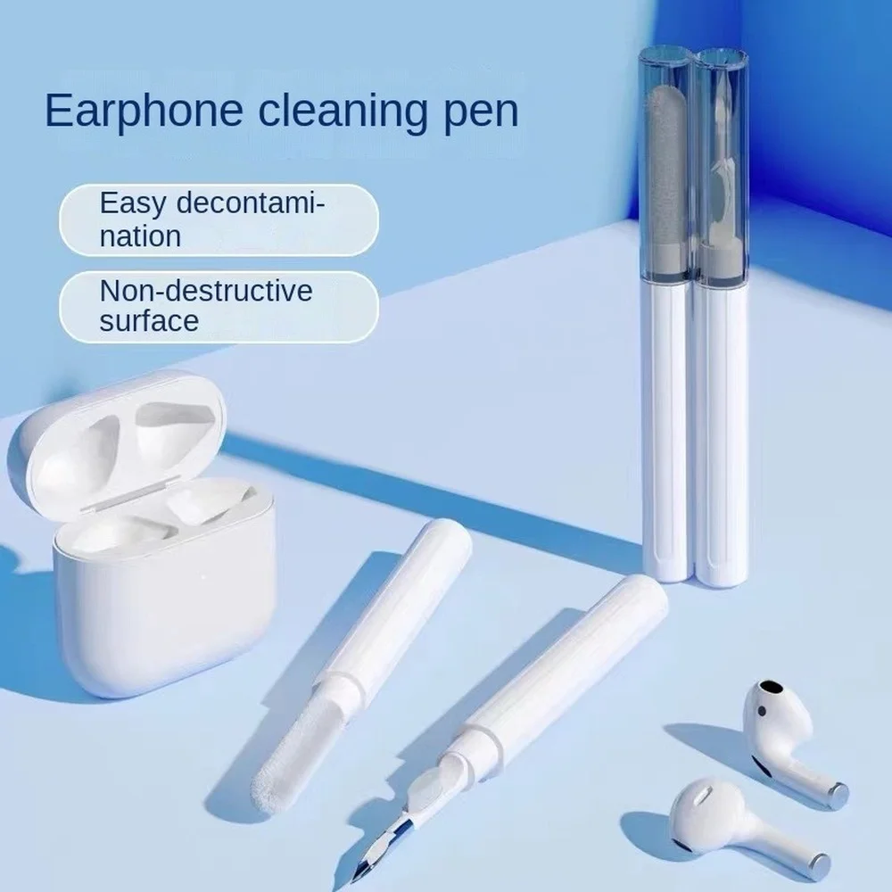 Bluetooth Earphones Cleaner Kit for Airpods Pro Earbuds Pen Brush