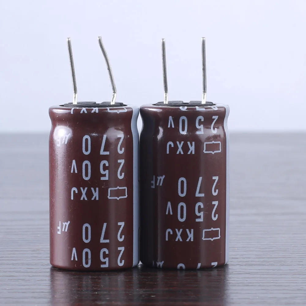 

10pcs/30pcs NIPPON 250V270UF 18X35 electrolytic capacitor KXJ high-frequency long life