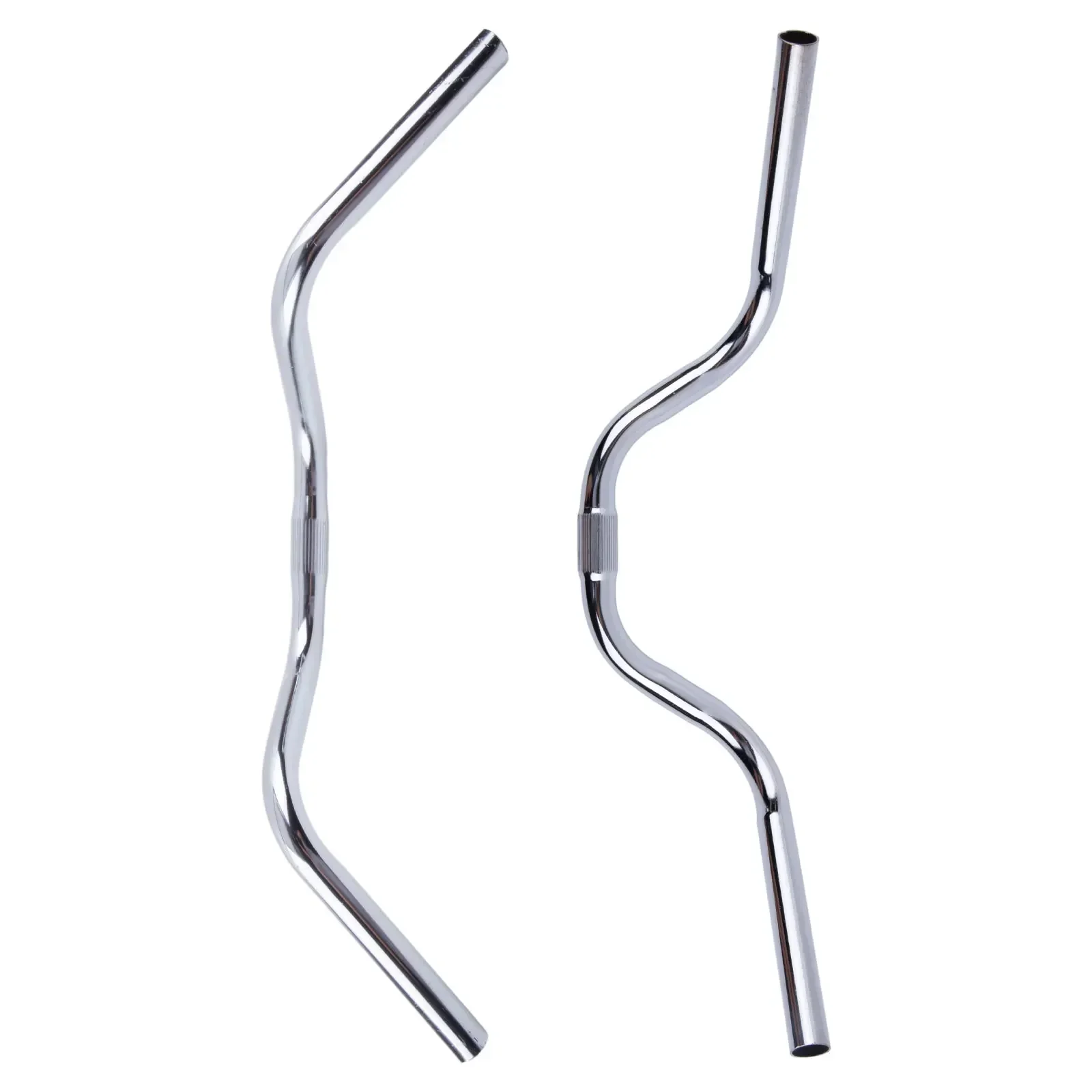 Bicycle Handlebar 22.2x560mm Silver Accessories Swallow Handle With Small Curved Cycling