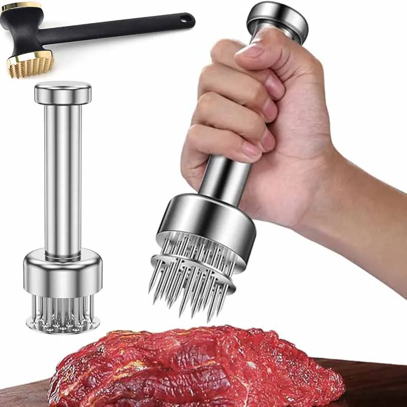 Aguja para carne suelta de acero inoxidable