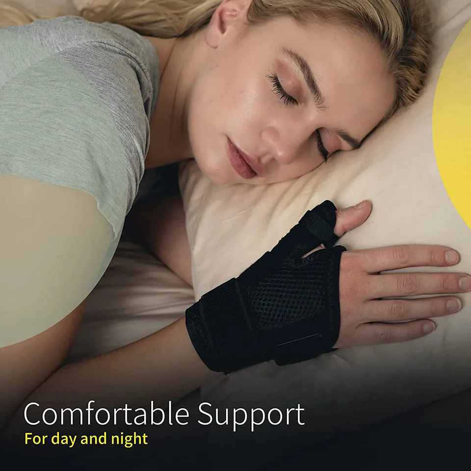 Thumb Wrist Brace Wraps 1Pcs Carpal Tunnel Arthritis Tendonitis Sprain Wristband Wrist Support Bandage Sports Gym Hand Protector