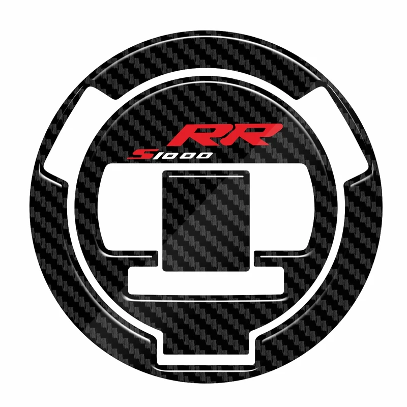 

Motorcycle 5D Carbon Gas Cap Cover Pad Fuel Tank Sticker Decal Protector For BMW S1000RR S1000 RR 2009-2023