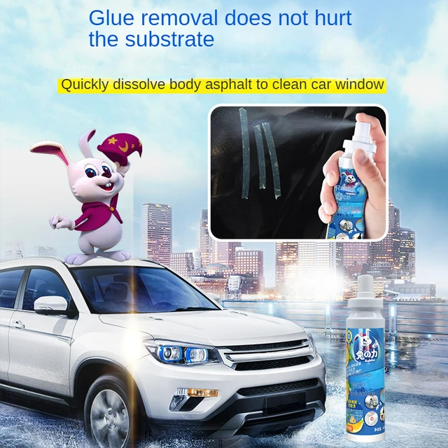 100ml Auto Car Sticker Remover Sticky Residue Remover Wall Sticker Glue  Removal Car Glass Label Cleaner Adhesive Glue Spray