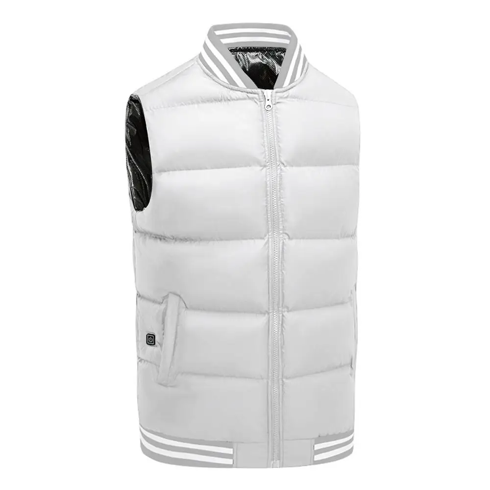 5 Areas Self heating vest USB thermal vest women Heating down jacket Men's vest 3 seconds Heating heater vest Body Warmer Coat