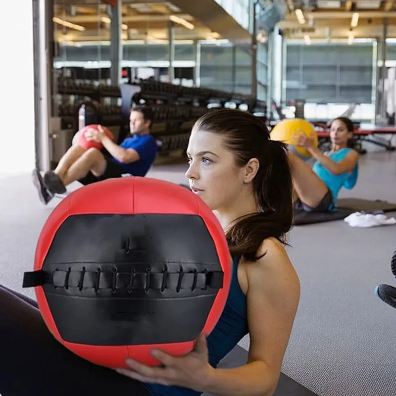 Fitness Empty Snatch Medicine Ball Crossfit Soft Wall Ball For Gym Home Full Body Exercise Strength Bodybuilding Sport Equipment