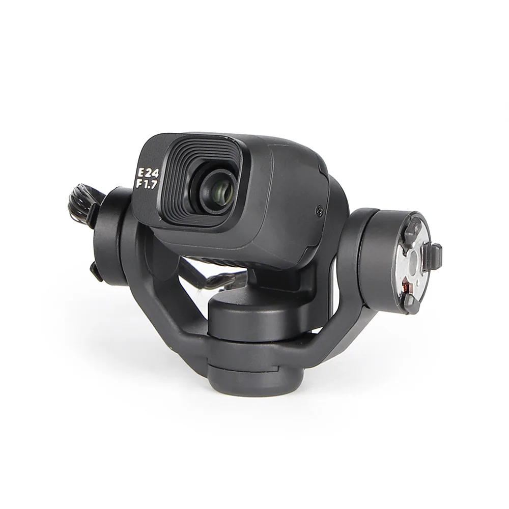 Angle latéral du Cardan Caméra PTZ pour DJI Mini 3 Pro, assemblage complet avec lentille et capteur en position neutre.