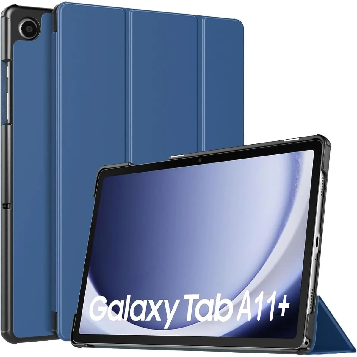 Premium Smart Tablet Case - PU Leather Stand, Shockproof Protective Cover, Hard Back Design, 11 & 8.7