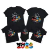 2025 Disney Trip Mickey Minnie Mouse Family Matching Shirts Cotton Dad Mom Bro Sis Kids T Shirt Baby Rompers Matching Clothes 4