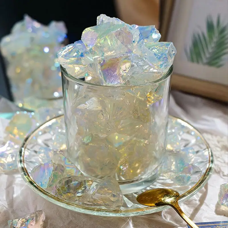 High Quality Aura Clear Quartzs Raw Stone Natural Crystal Raw Stone,Gemstone Jewelry,Glitter, Healing Crystal, Birthday Gift 5