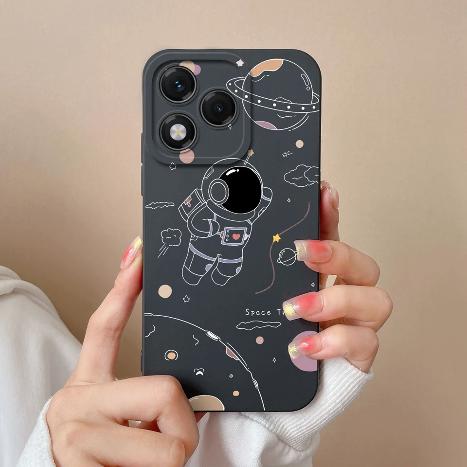 Panda Cat Astronaut Camera Protection Bumper Case - Enhanced Phone Protector