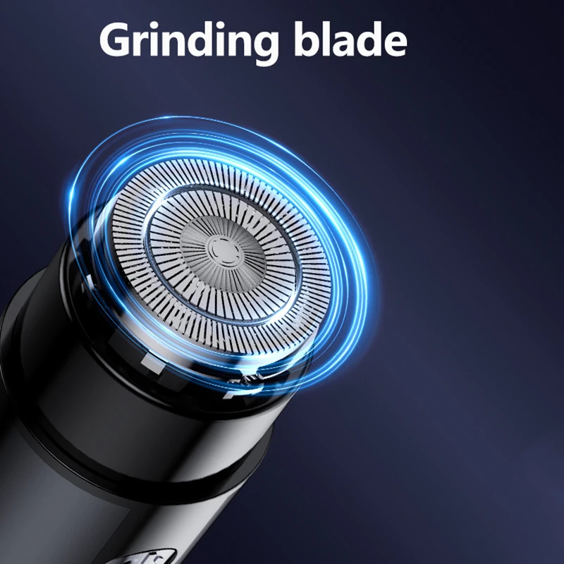 남성용 미니 여행용 면도기, 휴대용 전기 면도기, 남성용 수염 트리머 면도기, USB 충전식 면도기