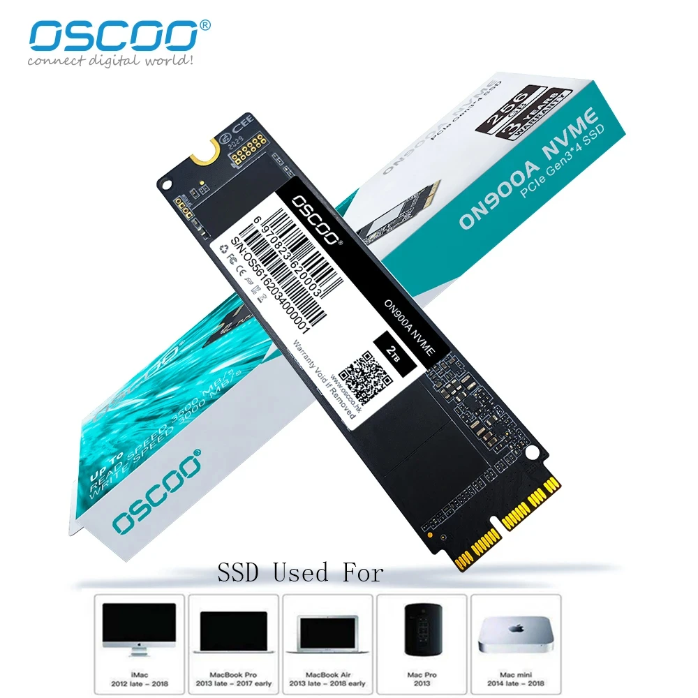 Disco Rigido Dirve Ssd Nvme Pcie Gen 3.0X 4 Ssd 1T 256Gb 512Gb Per Macbook Air Macbook Pro Mac Pro Imac Hard Disc