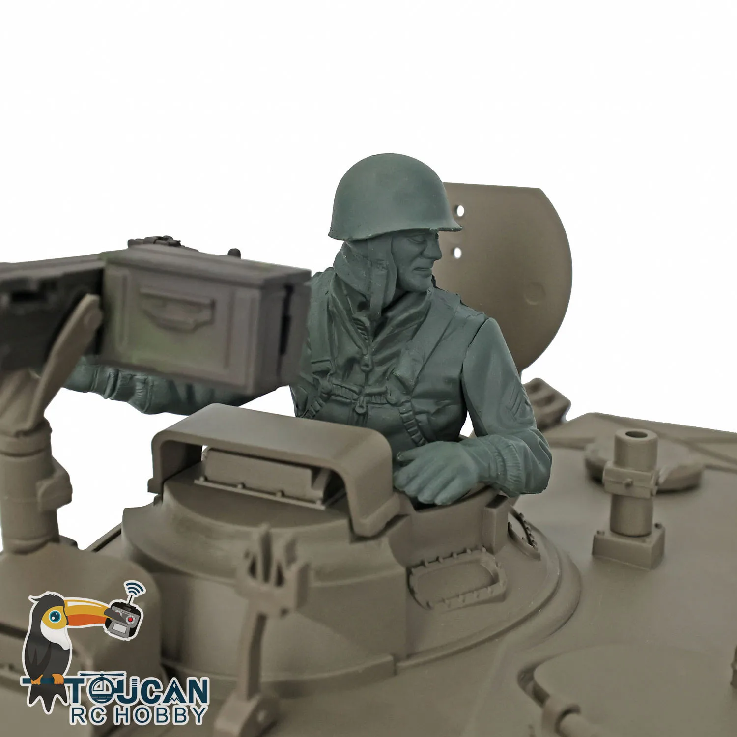 Heng Long 1/16 RC Tank 7.0 Customized Walker Bulldog RTR Radio Control Tank Model 3839 Metal Tracks Wheels Cars Toys TH17329 5