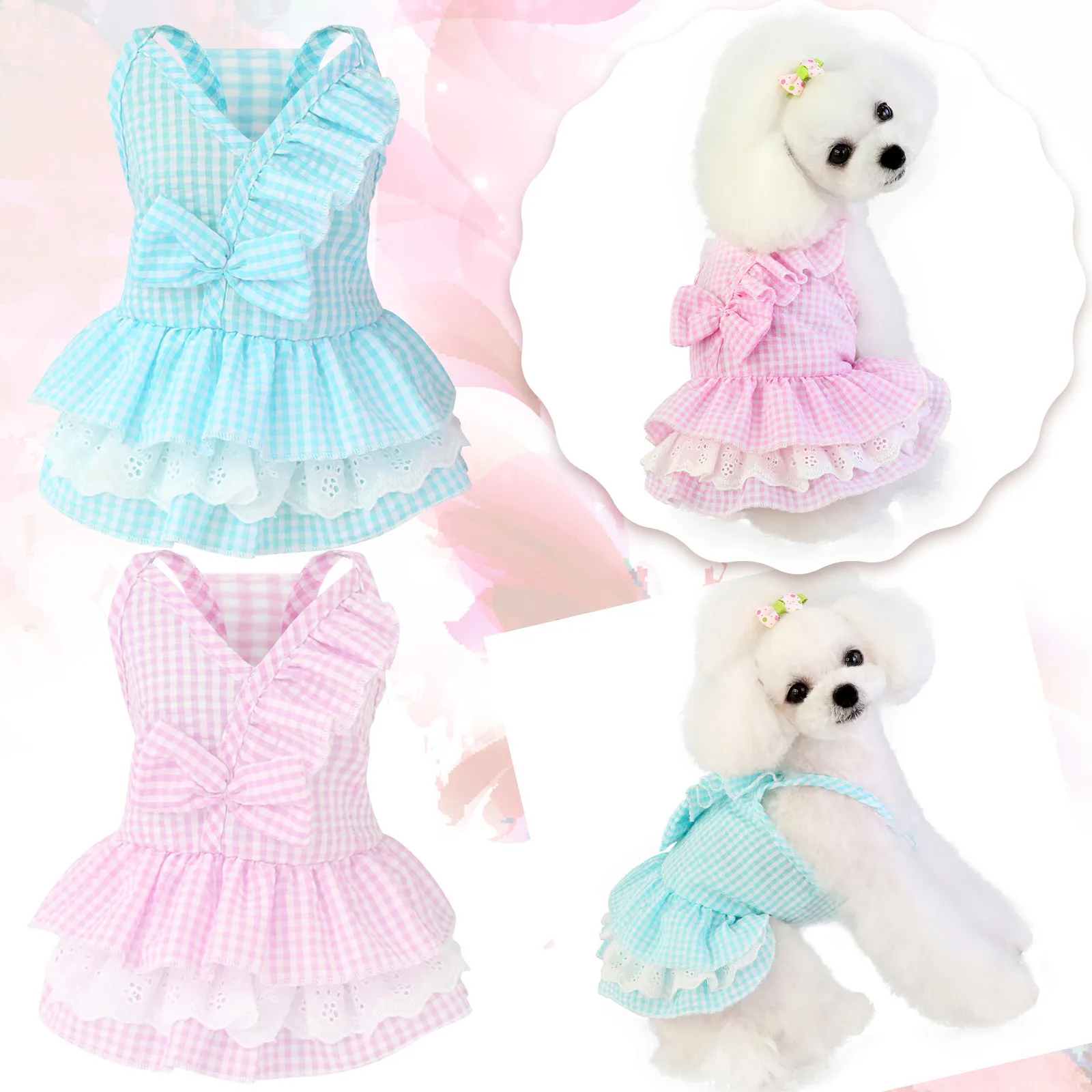 Yorkie Dog Clothes Small Dogs Female Cat Hanukkah Thanksgiving Outfit dog clothes