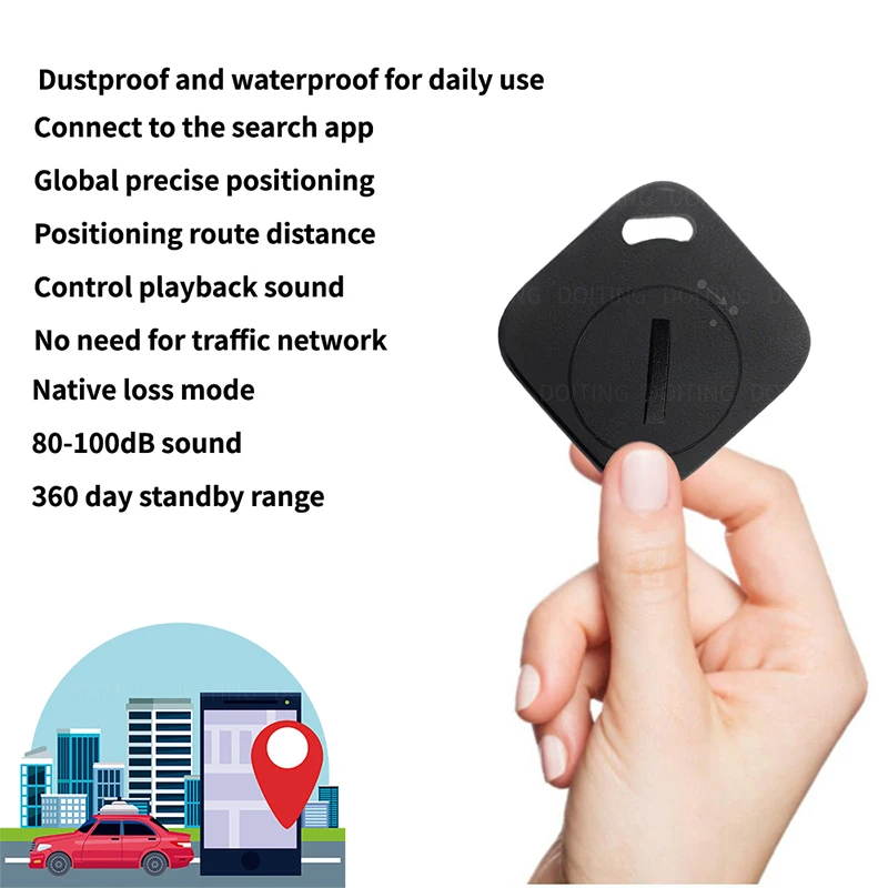 Mini Tracking Device For Apple Find My Key Smart Tag IOS System Child Finder Pet Car GPS Lost Tracker Smart Bluetooth Tracker