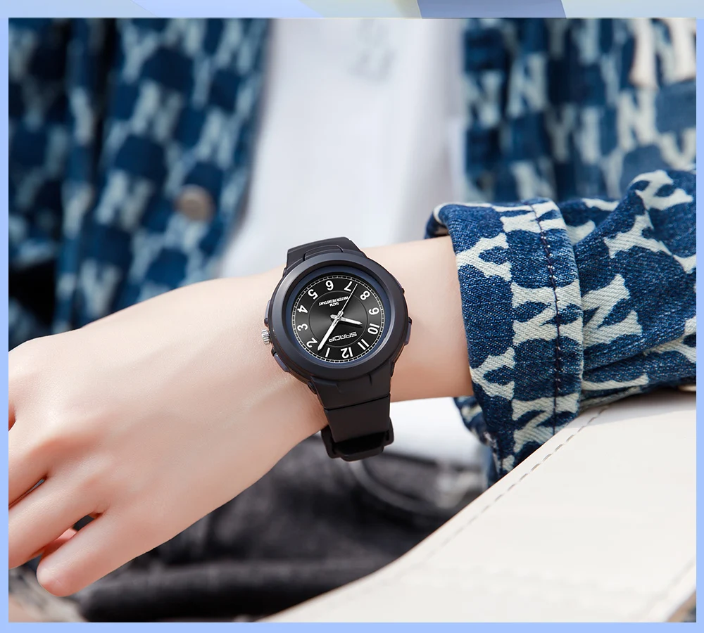 SANDA 2024 New Fashion Trend Ladies Watch Sports 50M Waterproof Wrist Watch Ladies Watch Casual Clock Relogio Feminino 6095 6